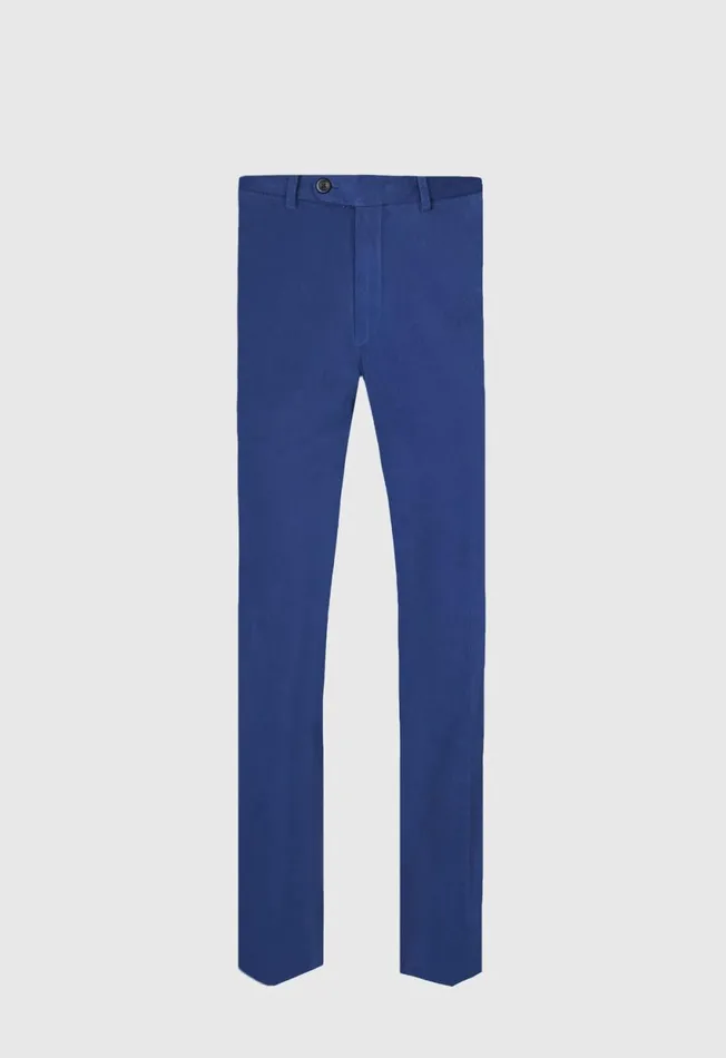 Paul Stuart Pants and Shorts Brushed Cotton Plain Front Newton Pant Royal Blue 8211 Men Paul Stuart Pants and Shorts Brushed Cotton Plain Front Newton Pant Royal Blue 8211 Men