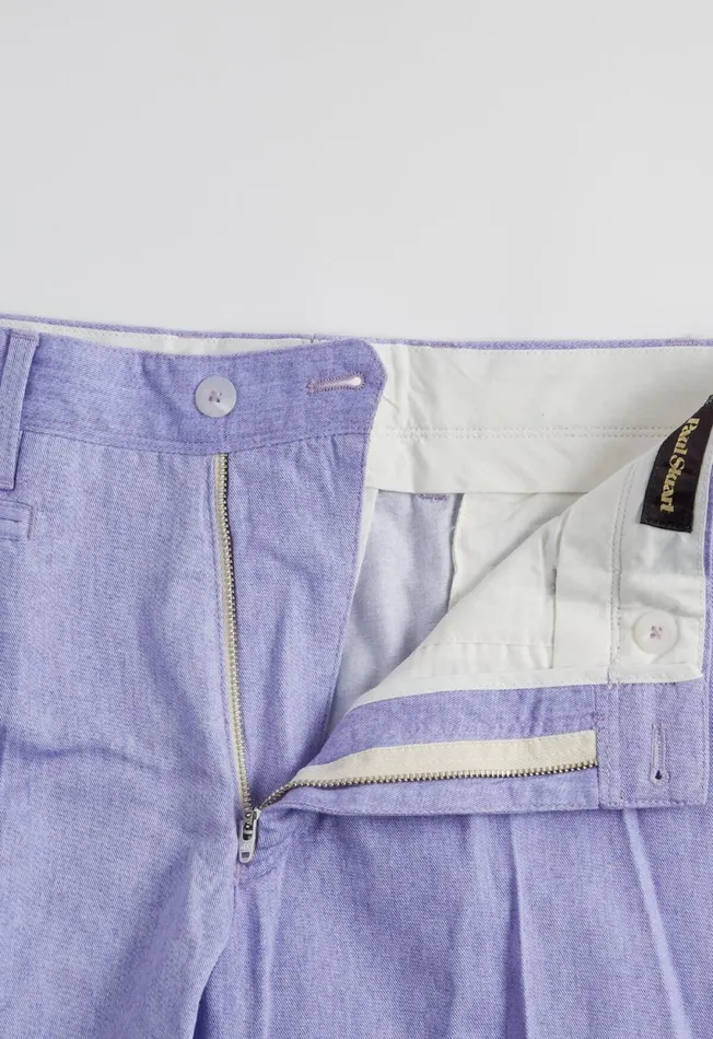 Paul Stuart Pants Cotton Plain Front Dress Trouser Lavender 8211 Men Paul Stuart Pants Cotton Plain Front Dress Trouser Lavender 8211 Men