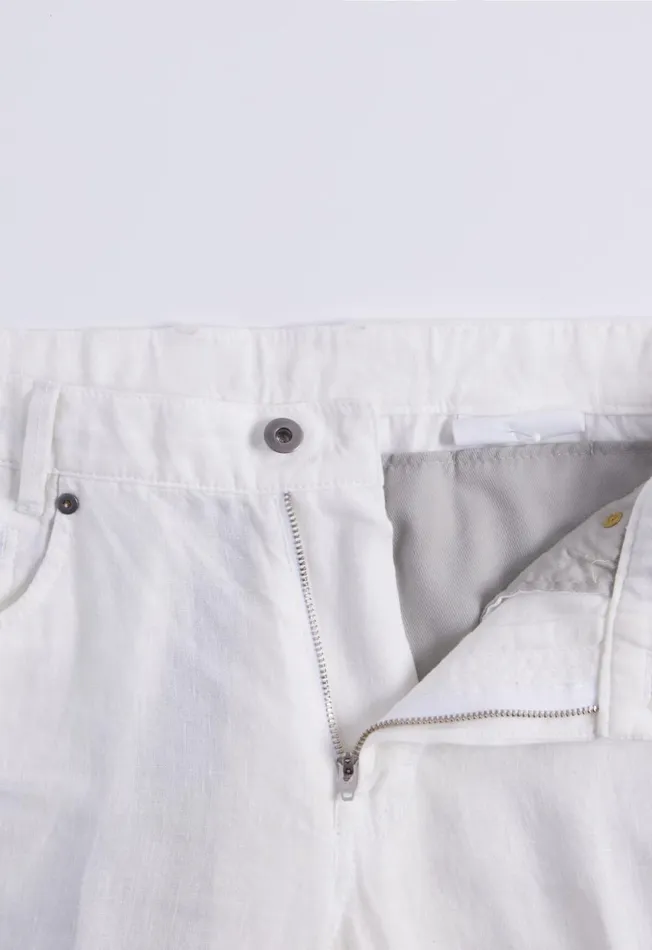 Paul Stuart Pants Linen Five Pocket Pant White 8211 Men Paul Stuart Pants Linen Five Pocket Pant White 8211 Men