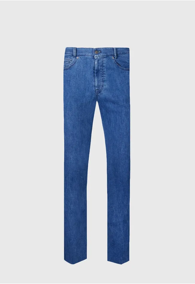 Paul Stuart Pants Medium Wash Jean Denim 8211 Men