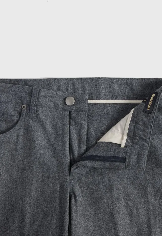 Paul Stuart Pants Merino Wool Five Pocket Pant Charcoal 8211 Men Paul Stuart Pants Merino Wool Five Pocket Pant Charcoal 8211 Men
