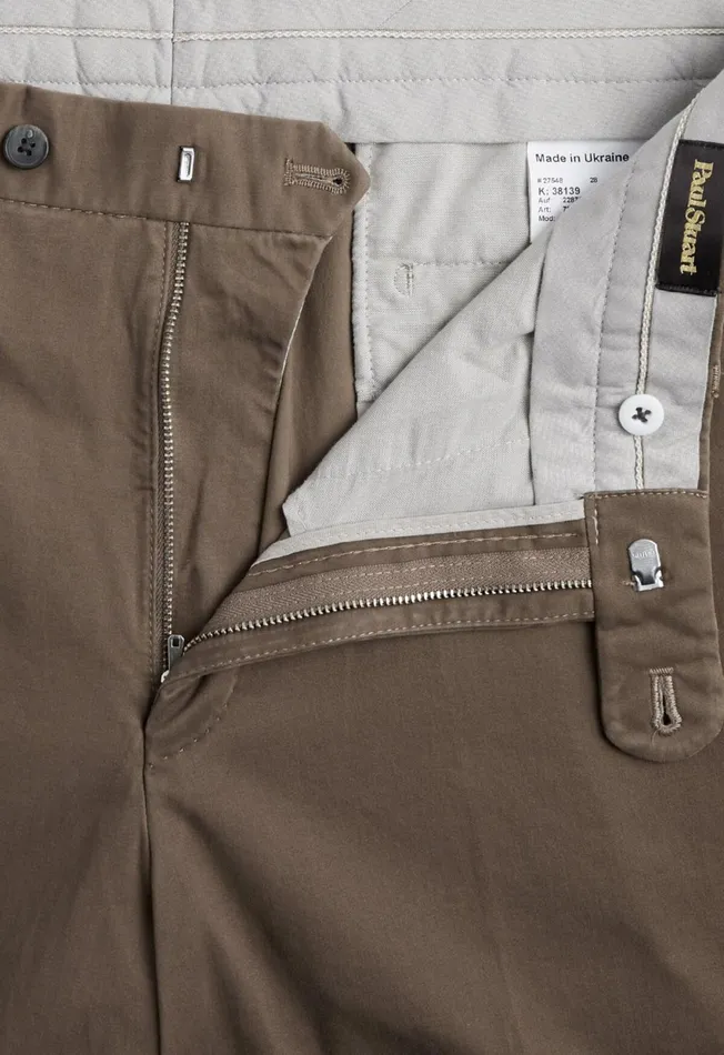 Paul Stuart Pants Solid Mocha Plain Front Pant Mocha 8211 Men Paul Stuart Pants Solid Mocha Plain Front Pant Mocha 8211 Men