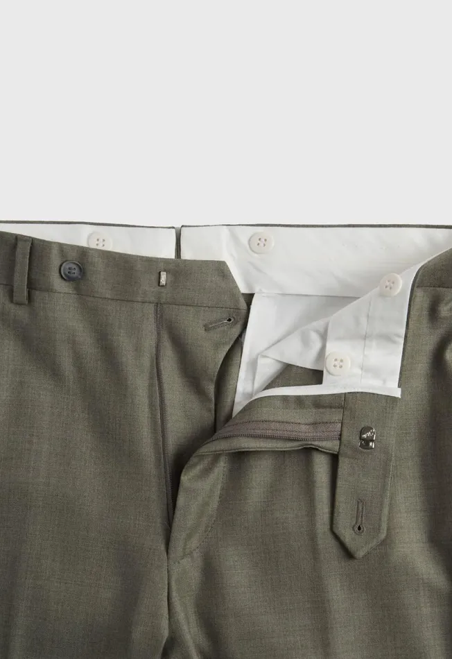 Paul Stuart Pants Super 130s Wool Sage Trouser Sage 8211 Men Paul Stuart Pants Super 130s Wool Sage Trouser Sage 8211 Men