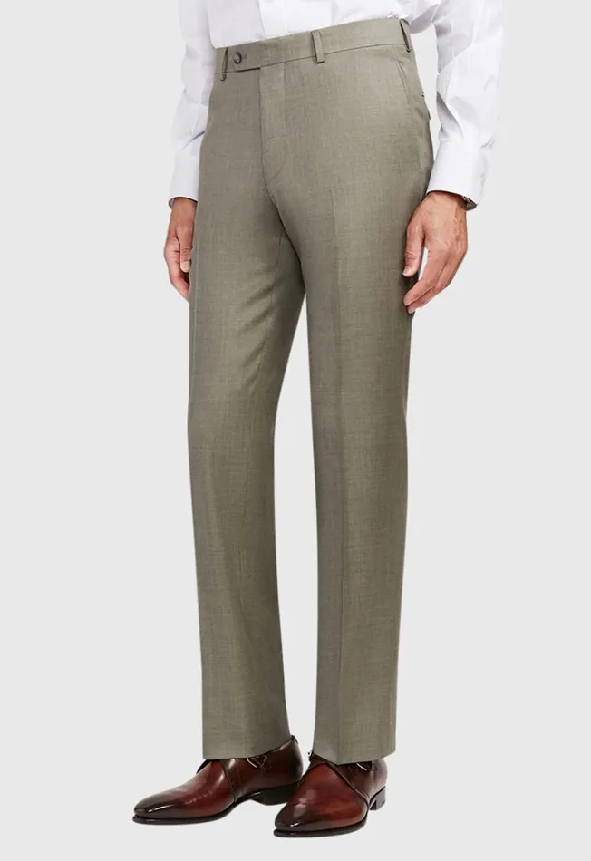 Paul Stuart Pants Super 130s Wool Sage Trouser Sage 8211 Men Paul Stuart Pants Super 130s Wool Sage Trouser Sage 8211 Men