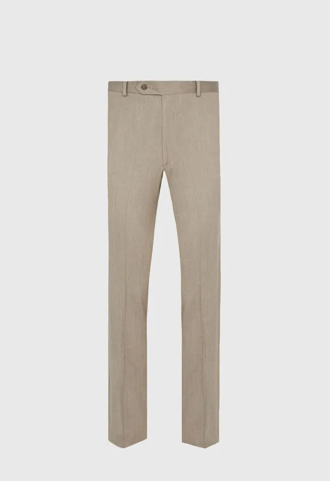 Paul Stuart Pants Wool Twill James Dress Trouser Mid Grey 8211 Men