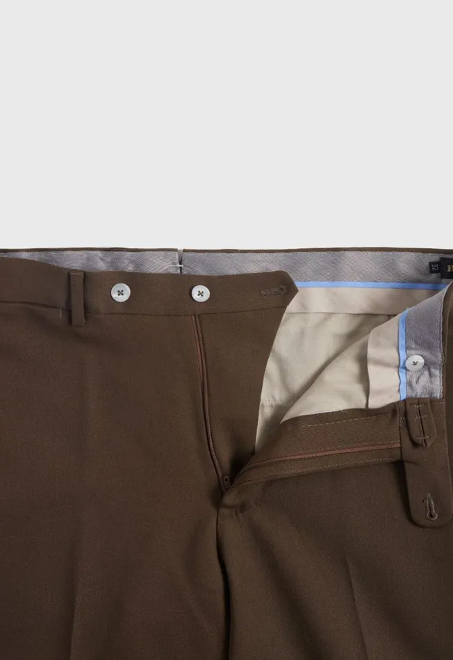 Paul Stuart Pants Wool Twill Trouser Brown 8211 Men Paul Stuart Pants Wool Twill Trouser Brown 8211 Men