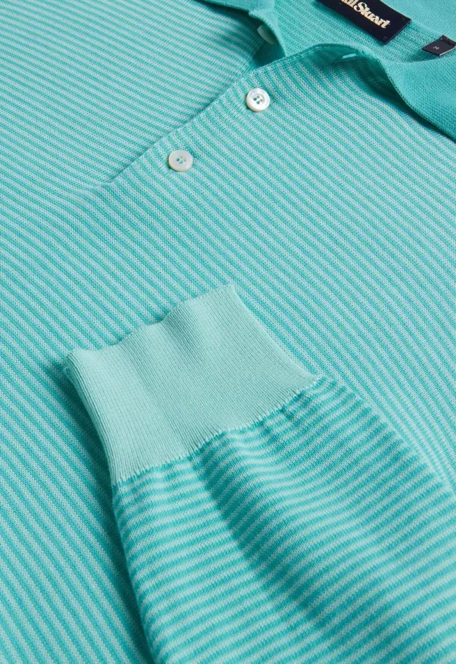 Paul Stuart Polos and TShirts Cotton Stripe Long Sleeve Polo Navy 8211 Men Paul Stuart Polos and TShirts Cotton Stripe Long Sleeve Polo Navy 8211 Men