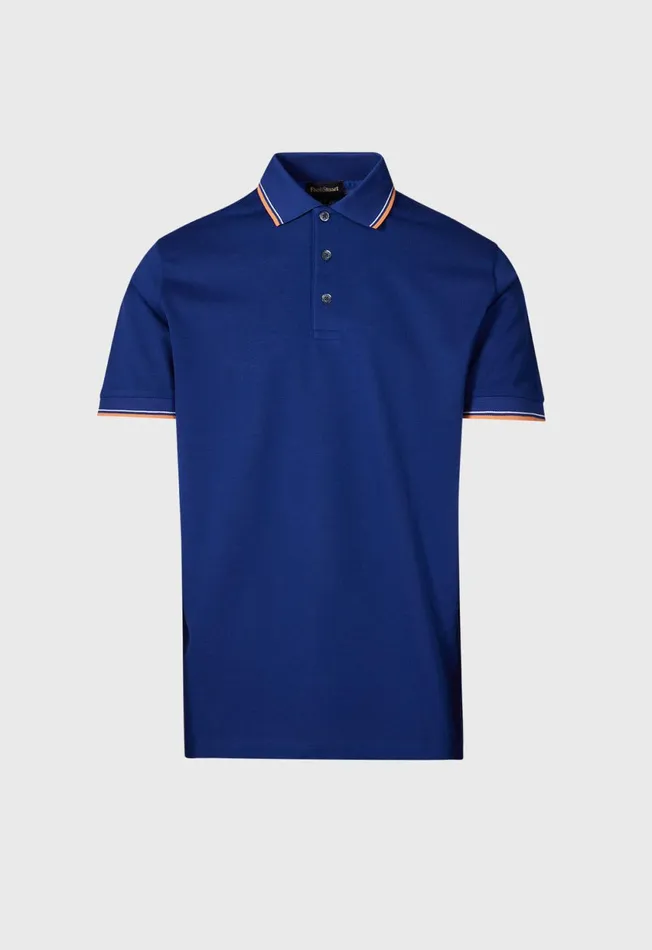 Paul Stuart Polos and TShirts Performance Polo With Contrast Tipping Navy 8211 Men Paul Stuart Polos and TShirts Performance Polo With Contrast Tipping Navy 8211 Men