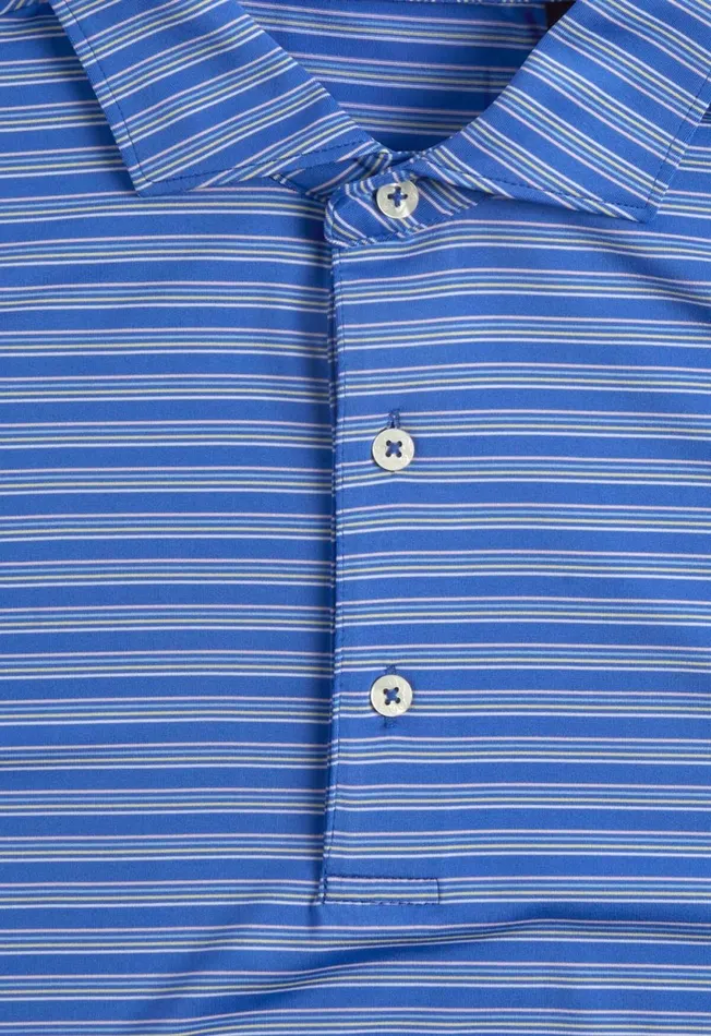 Paul Stuart Polos Multicolor Stripe Performance Polo Blue Multi 8211 Men Paul Stuart Polos Multicolor Stripe Performance Polo Blue Multi 8211 Men