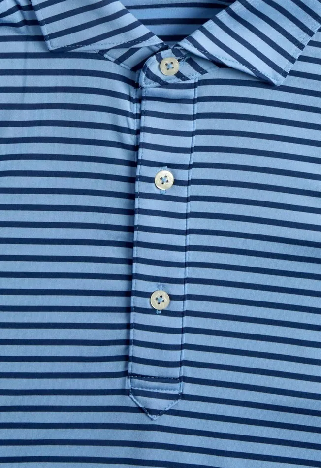Paul Stuart Polos Two Color Stripe Performance Polo Limeblue 8211 Men Paul Stuart Polos Two Color Stripe Performance Polo Limeblue 8211 Men
