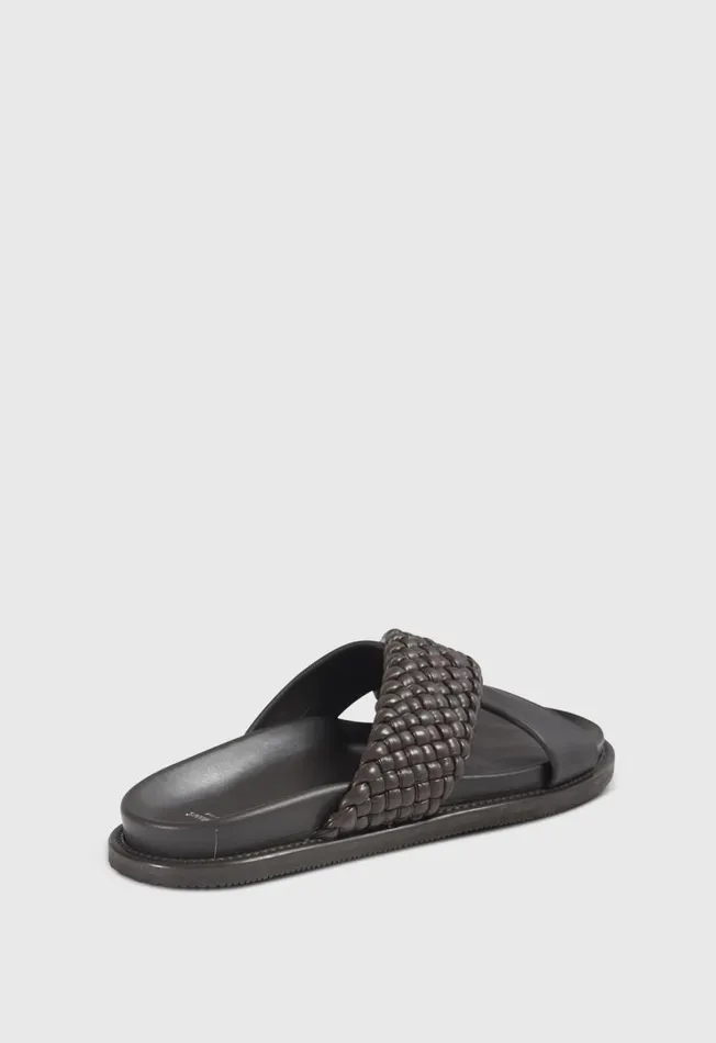 Paul Stuart Sandals Palau Woven Leather Slide Black 8211 Men Paul Stuart Sandals Palau Woven Leather Slide Black 8211 Men