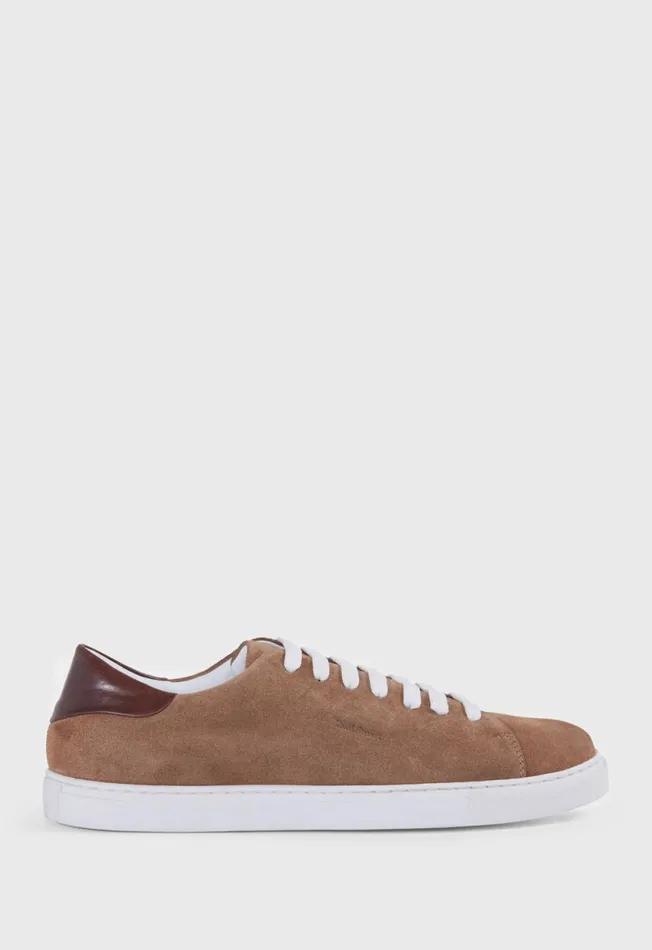 Paul Stuart Sneakers Homer Suede Sneaker Tan 8211 Men