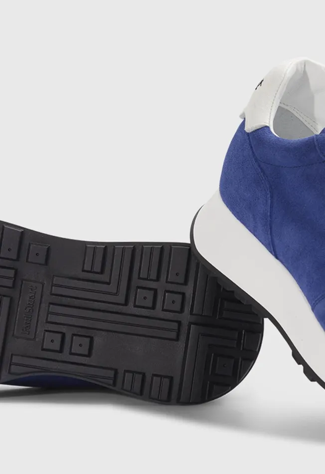 Paul Stuart Sneakers Menx27s Footwear 8211 Blue Sprint I Casual Sneaker 8211 Paul Stuart Blue 8211 Men