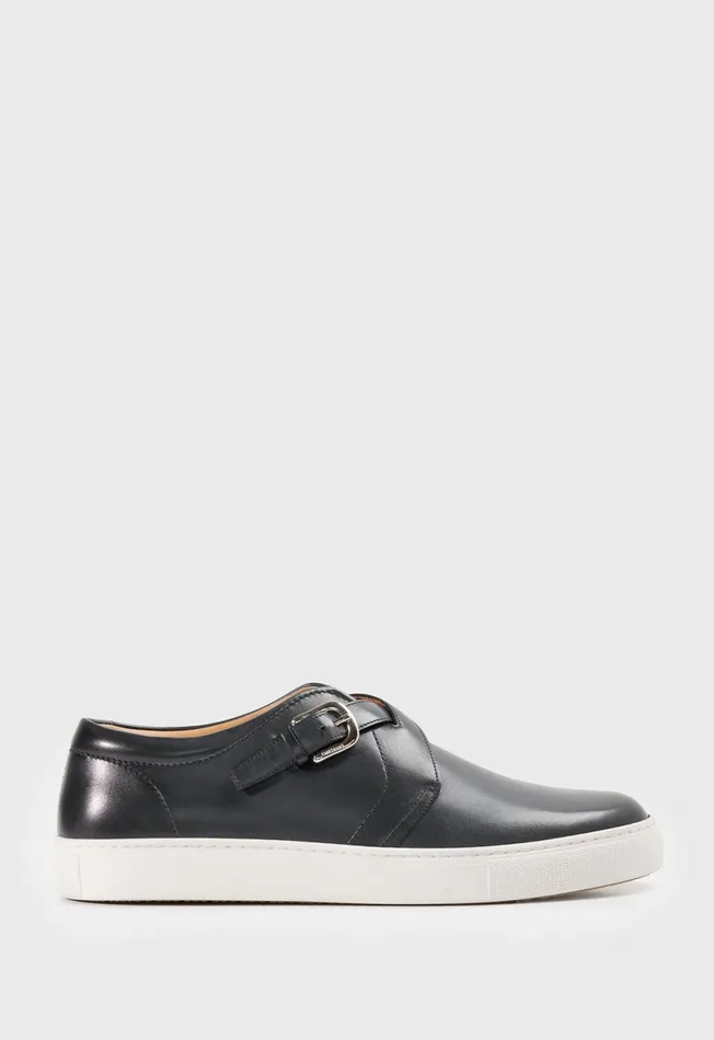 Paul Stuart Sneakers Paulo Leather Sneaker Black 8211 Men