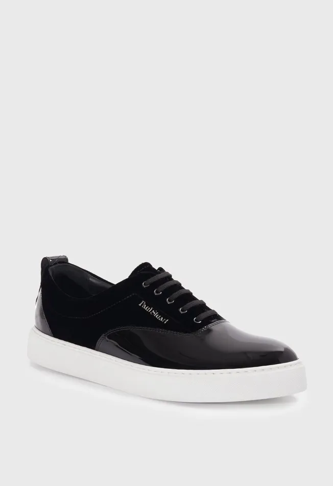 Paul Stuart Sneakers Star Patent Leather And Velvet Sneaker Black 8211 Men Paul Stuart Sneakers Star Patent Leather And Velvet Sneaker Black 8211 Men