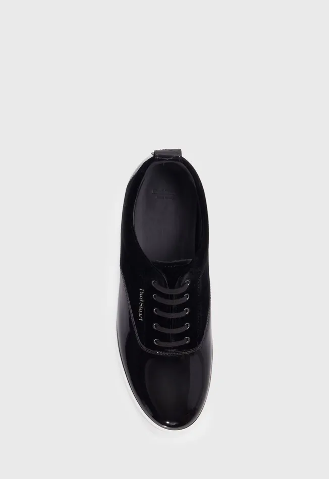 Paul Stuart Sneakers Star Patent Leather And Velvet Sneaker Black 8211 Men Paul Stuart Sneakers Star Patent Leather And Velvet Sneaker Black 8211 Men