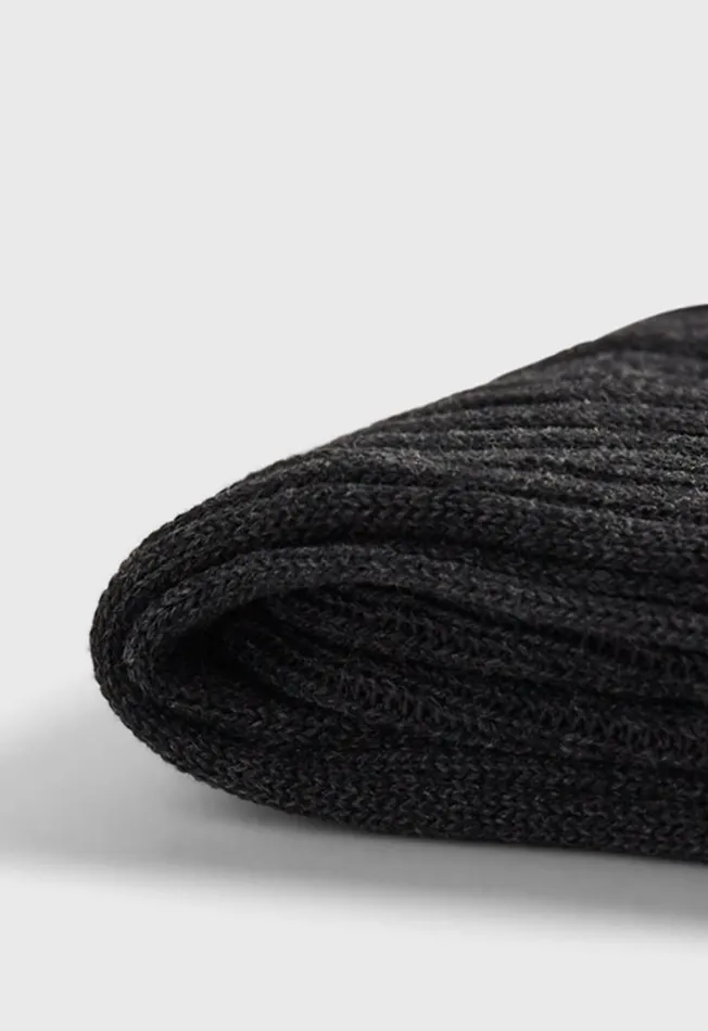 Paul Stuart Socks Cotton Ribbed Sock Black 8211 Men Paul Stuart Socks Cotton Ribbed Sock Black 8211 Men