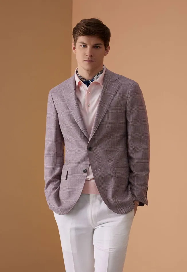 Paul Stuart Sport Jacket and Blazers Cashmere Glen Plaid Jacket Blue 8211 Men Paul Stuart Sport Jacket and Blazers Cashmere Glen Plaid Jacket Blue 8211 Men