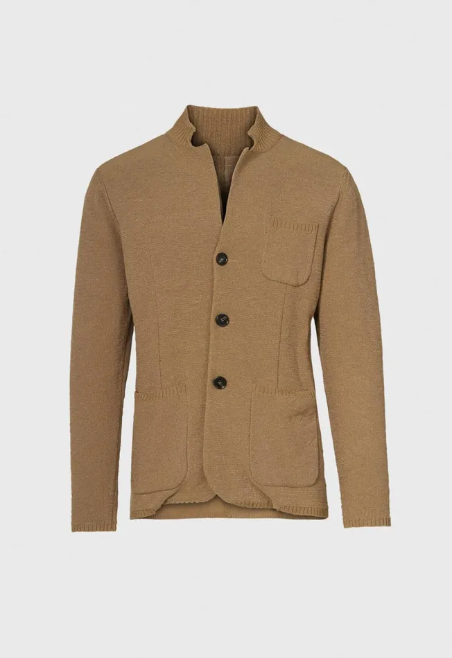 Paul Stuart Sport Jacket and Blazers Washed Boucl Knit Jacket Tobacco 8211 Men Paul Stuart Sport Jacket and Blazers Washed Boucl Knit Jacket Tobacco 8211 Men