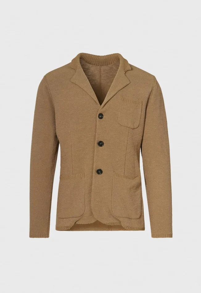 Paul Stuart Sport Jacket and Blazers Washed Boucl Knit Jacket Tobacco 8211 Men Paul Stuart Sport Jacket and Blazers Washed Boucl Knit Jacket Tobacco 8211 Men