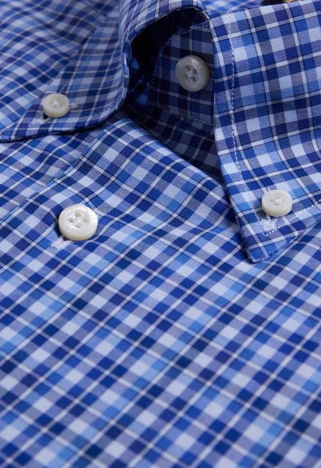 Paul Stuart Sport Shirts Cotton Plaid Sport Shirt Navyblue 8211 Men Paul Stuart Sport Shirts Cotton Plaid Sport Shirt Navyblue 8211 Men