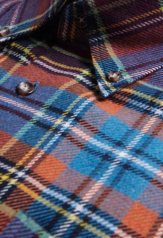 Paul Stuart Sport Shirts Flannel Plaid Sport Shirt Orange 8211 Men Paul Stuart Sport Shirts Flannel Plaid Sport Shirt Orange 8211 Men