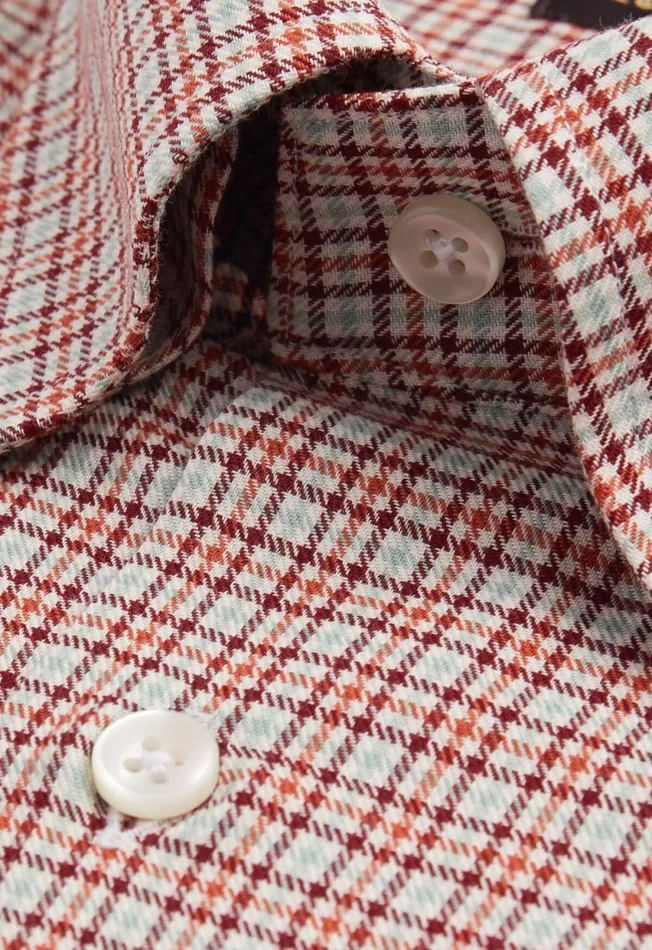 Paul Stuart Sport Shirts Mini Houndstooth Flannel Sport Shirt Brick 8211 Men Paul Stuart Sport Shirts Mini Houndstooth Flannel Sport Shirt Brick 8211 Men