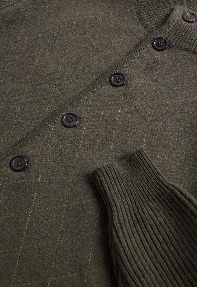 Paul Stuart Sweaters Cashmere Quilted Button Front Cardigan Loden 8211 Men Paul Stuart Sweaters Cashmere Quilted Button Front Cardigan Loden 8211 Men