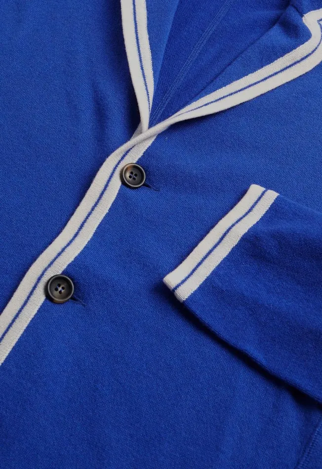 Paul Stuart Sweaters Rowing Knit Blazer Blue 8211 Men Paul Stuart Sweaters Rowing Knit Blazer Blue 8211 Men