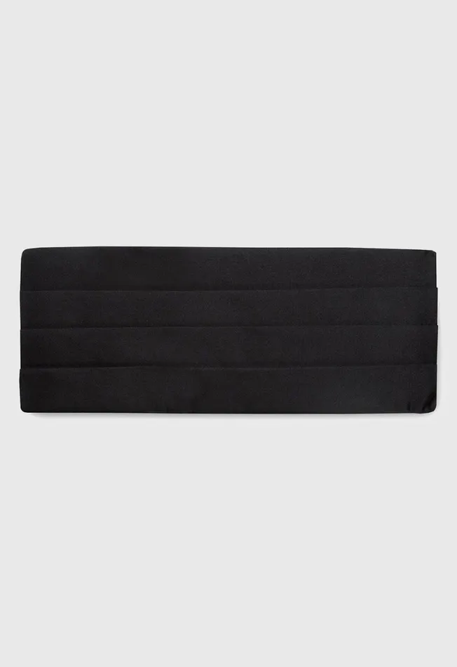 Paul Stuart Ties Menx27s Silk Satin Cummerbund In Black 8211 Paul Stuart Black 8211 Men Paul Stuart Ties Menx27s Silk Satin Cummerbund In Black 8211 Paul Stuart Black 8211 Men