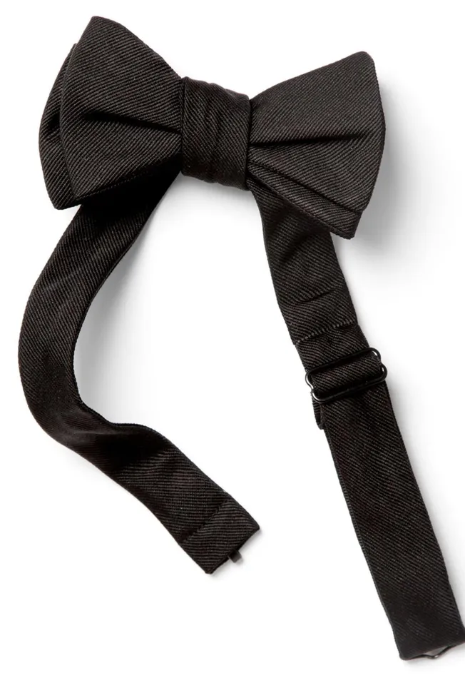 Paul Stuart Ties PreTied Grosgrain Formal Bow Tie Black 8211 Men Paul Stuart Ties PreTied Grosgrain Formal Bow Tie Black 8211 Men