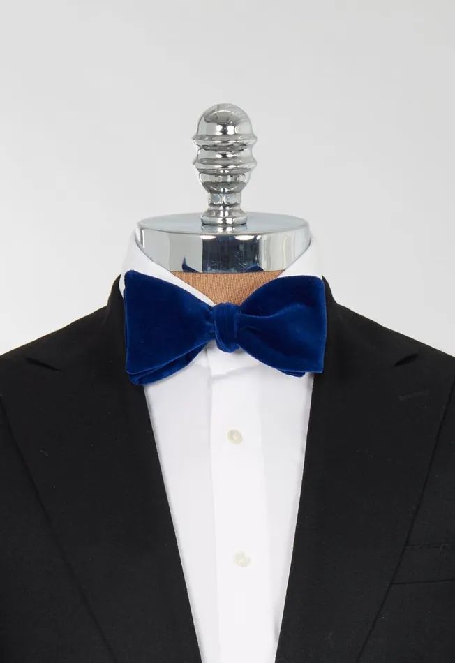Paul Stuart Ties Stretch Velvet Blunt Edge Bow Tie Black 8211 Men Paul Stuart Ties Stretch Velvet Blunt Edge Bow Tie Black 8211 Men