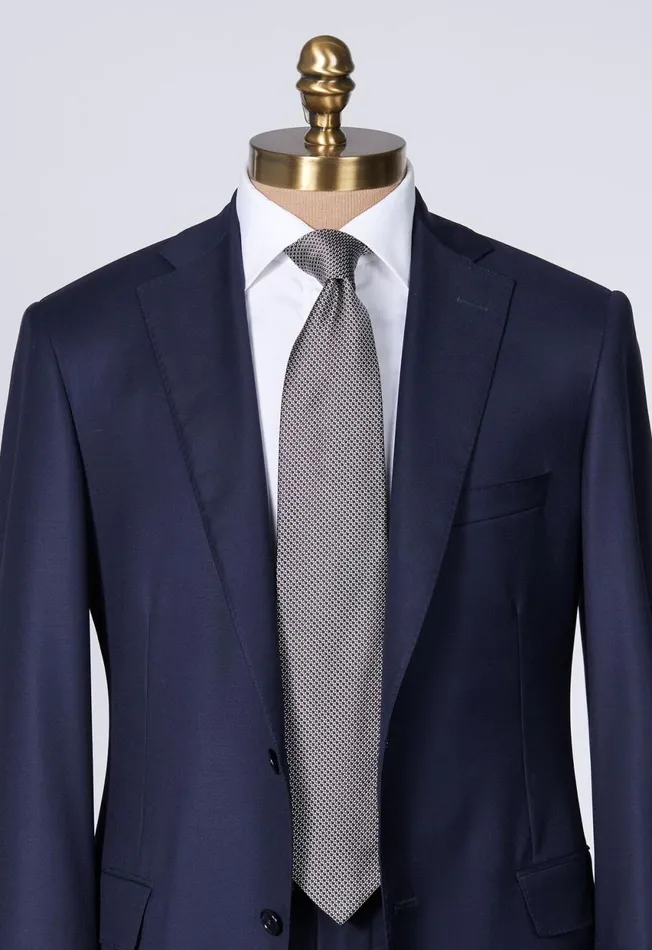 Paul Stuart Ties Woven Silk Micro Deco Tie Black 8211 Men Paul Stuart Ties Woven Silk Micro Deco Tie Black 8211 Men