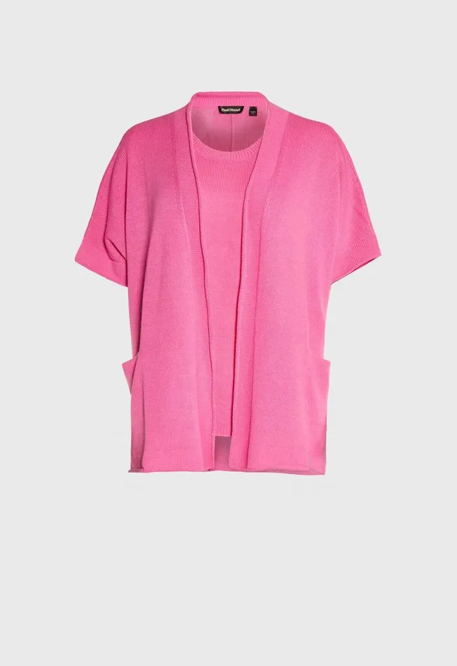 Paul Stuart Tops and Sweaters Sweater And Cap Sleeve TopnbspSet Pink 8211 Women Paul Stuart Tops and Sweaters Sweater And Cap Sleeve TopnbspSet Pink 8211 Women