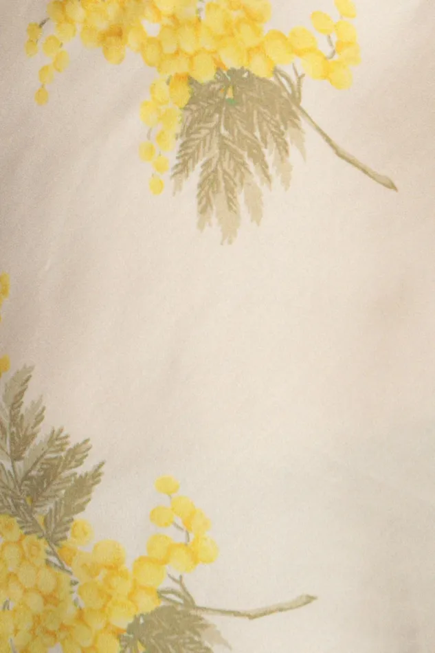 PERLE Top Creme Mimosa Women Rouje Tshirts and Tank Tops