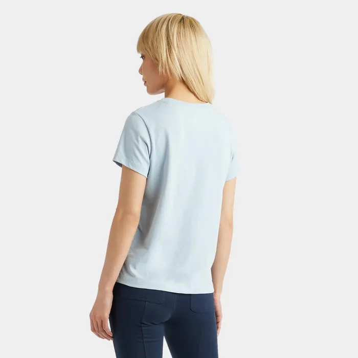 Pray For Birdies Cotton Tee Drizzle Women GFORE Tops