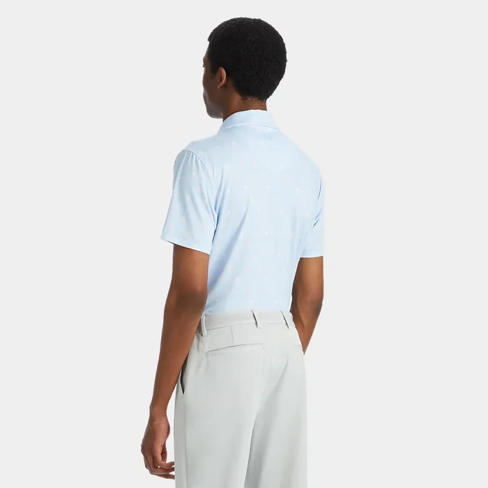 Rgb Tech Jersey Polo Sky Men GFORE Tops