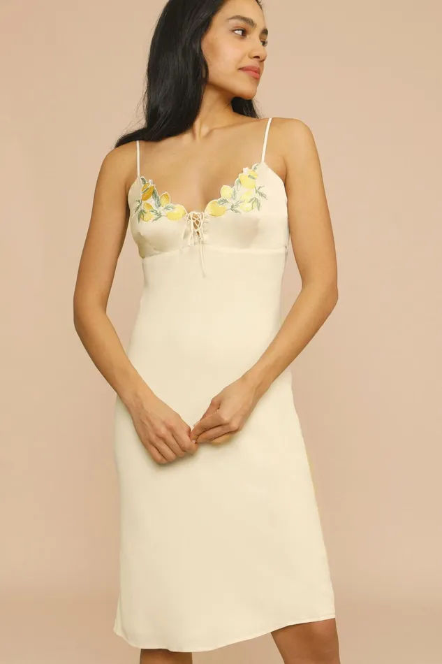 ROSIE Dress Citron Ecru Women Rouje Dresses