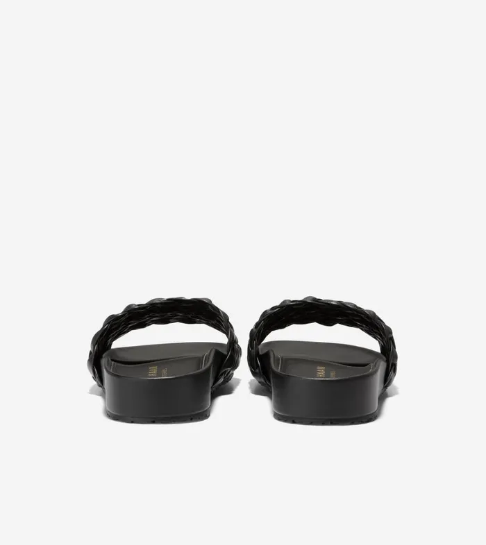 Sandals Women Cole Haan Mojave Slide Sandal Black Leather Sandals Women Cole Haan Mojave Slide Sandal Black Leather