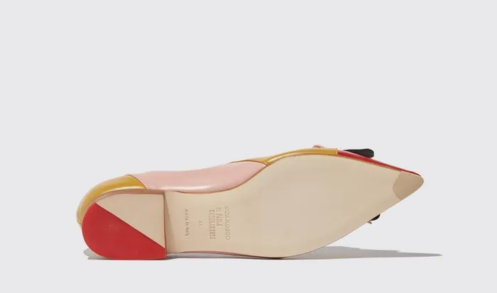 Scarosso Ballerinas Candy Multicolor 8211 Calf Leather 8211 Women