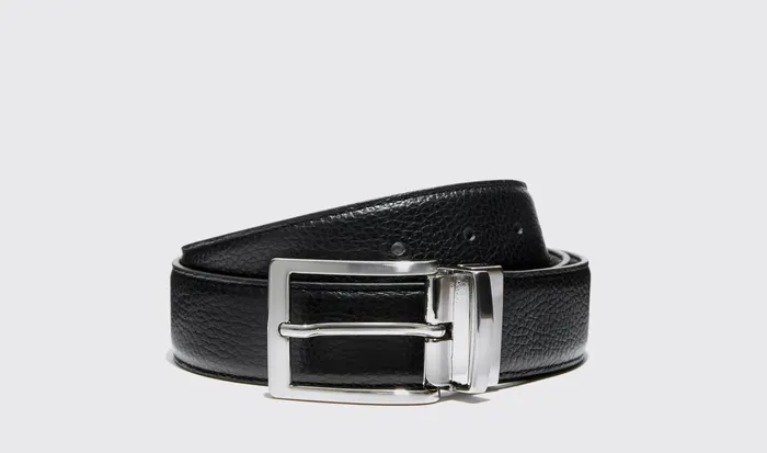 Scarosso Belts Cintura Reversibile Granata Neramarrone Black Calf 8211 Men