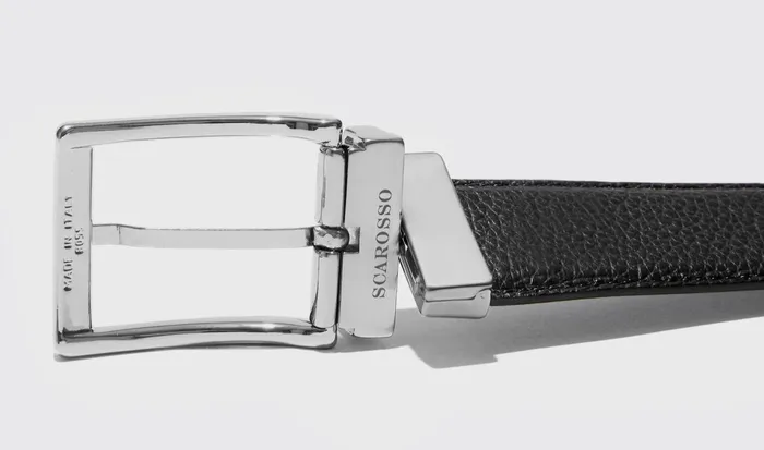 Scarosso Belts Cintura Reversibile Granata Neramarrone Black Calf 8211 Men