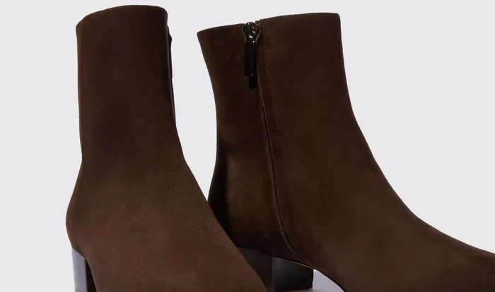Scarosso Boots Ambra Marrone Scamosciata Brown 8211 Suede 8211 Women