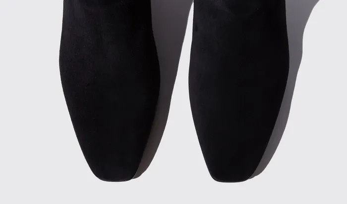 Scarosso Boots Ambra Nera Scamosciata Black 8211 Suede 8211 Women