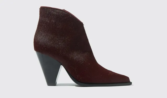 Scarosso Boots Angy Burgundy Pony Burgundy 8211 Pony 8211 Women