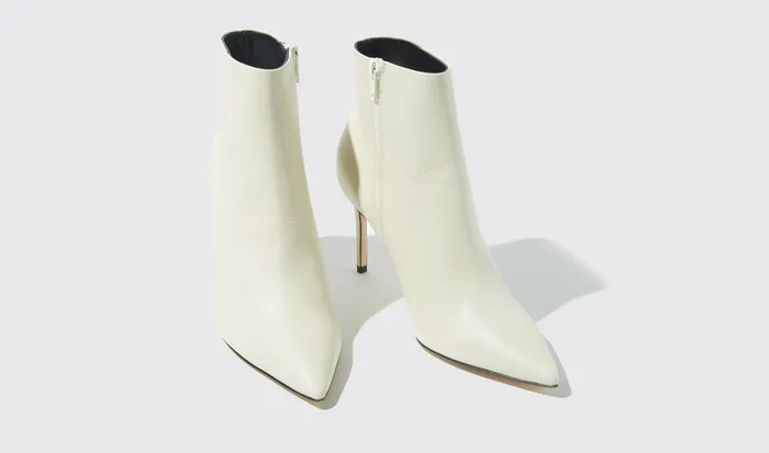 Scarosso Boots Anya Beige Beige 8211 Calf 8211 Women