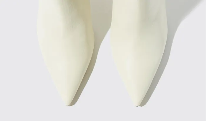 Scarosso Boots Anya Beige Beige 8211 Calf 8211 Women
