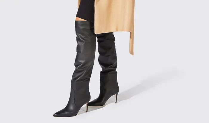 Scarosso Boots Carra Black Black 8211 Calf 8211 Women