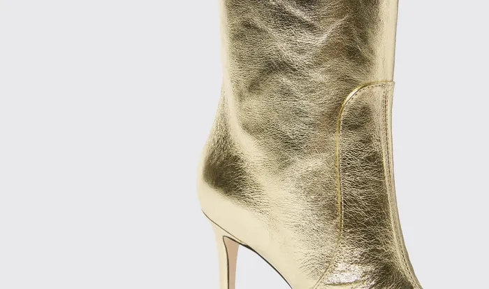 Scarosso Boots Carra Gold Gold 8211 Calf 8211 Women