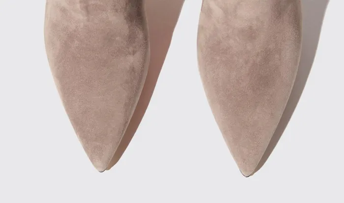 Scarosso Boots Carra Taupe Suede Taupe 8211 Suede 8211 Women